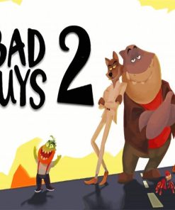 The Bad Guys Animation Poster Paint By Numbers