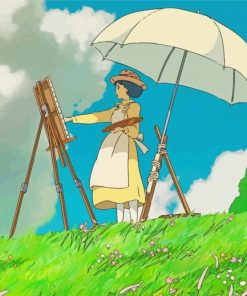 The Wind Rises Ghibli Landscape Paint By Numbers