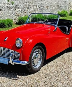 Triumph Tr3 Car Paint By Numbers