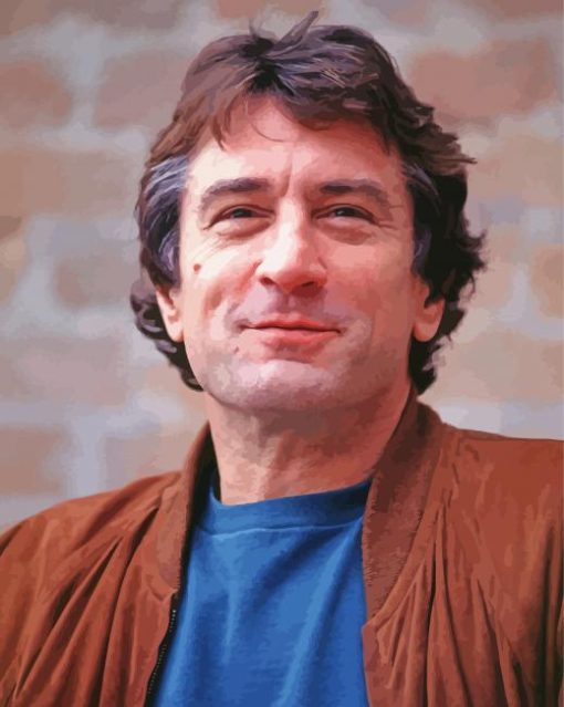 Young Actor Robert De Niro Paint By Numbers