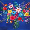 Colorful Flower Bouquet Art Paint By Numbers