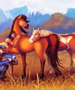 Spirit Stallion Of The Cimarron Characters Arts Paint By Numbers