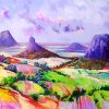 Glass House Mountains Paint By Numbers