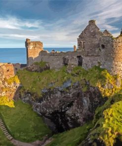 Dunluce Ireland Castle Paint By Numbers