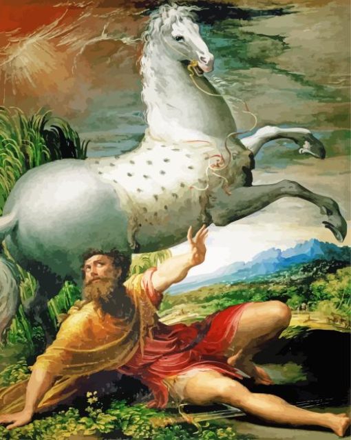 The Conversion Of St Paul Paint By Numbers