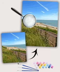 Custom Paint By Numbers​ Landscape